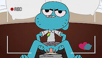 การขี่ที่ดุเดือดของ Nicole Watterson ในโลกของ Gumball - การล้อเลียนของ Nsfw