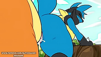 Lồn Dày Của Lucario Bị Charizard Đụ Trong Video Pokemon Nóng Bỏng